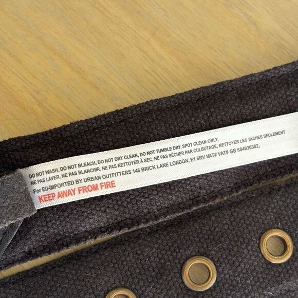 Free people moving to mars printed belt M/L new - Picture 9 of 14